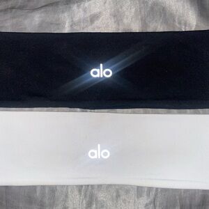 Alo Black and White Headbands